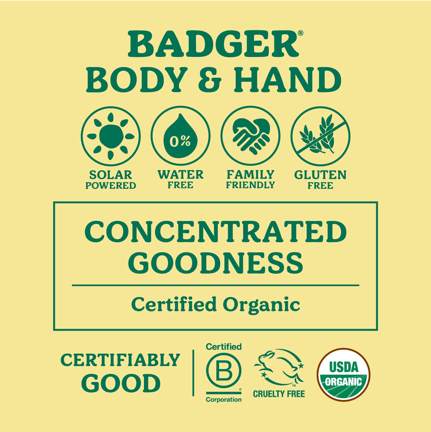 Badger Foot Balm tin closeup highlights a creamy texture ideal for deep moisture