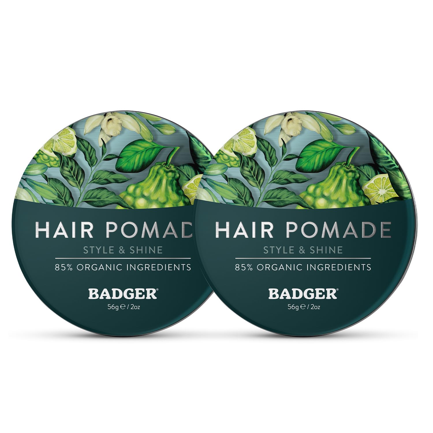 Badger Hair Pomade eco packaging signals sustainable, solar powered production