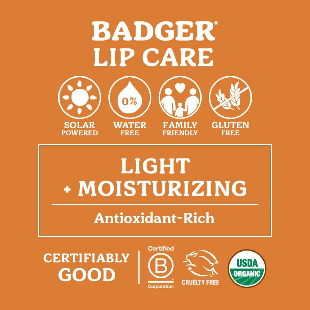 Lip balm with mint swirl demonstrates refreshing cooling sensation.