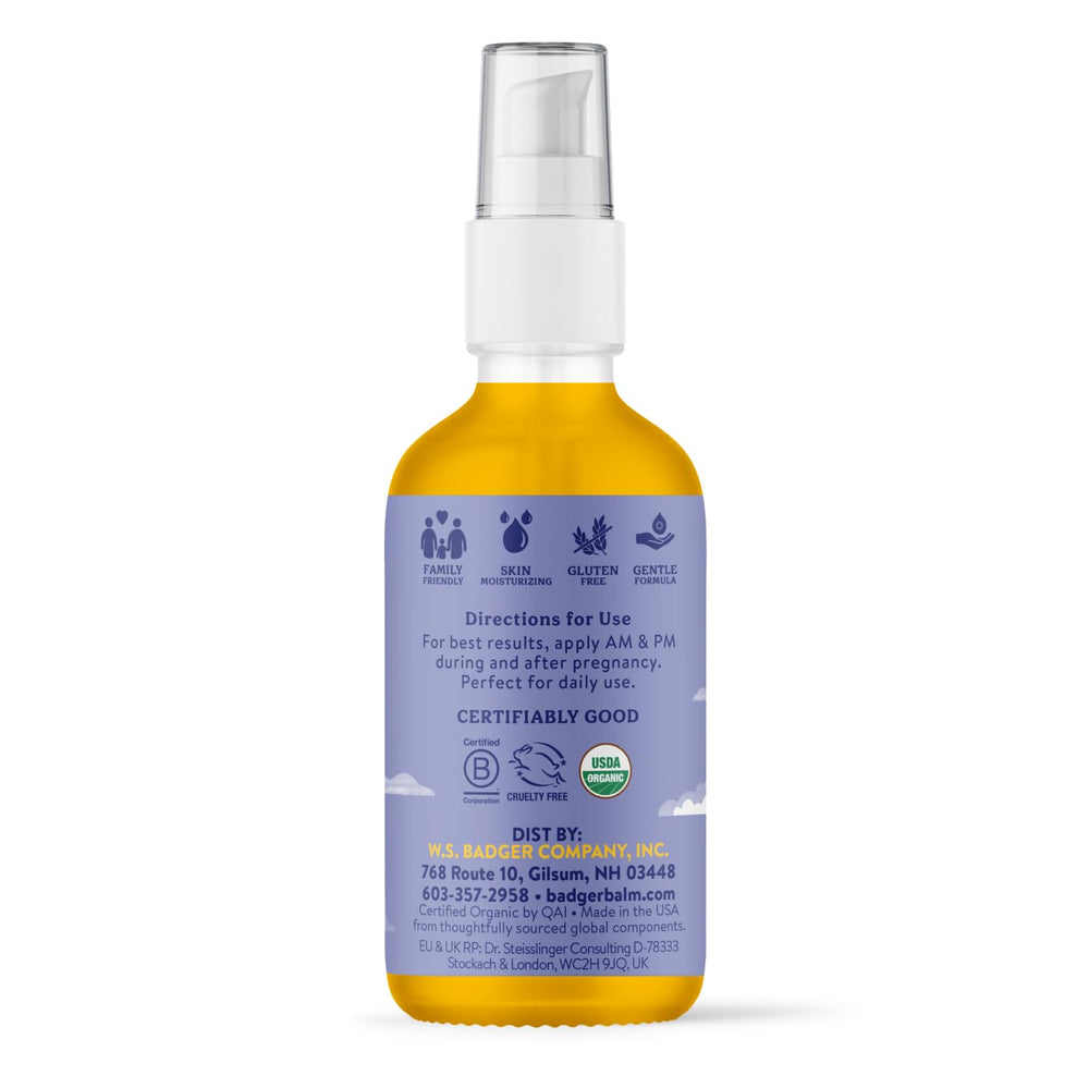 Badger organic jojoba coconut ingredients close-up