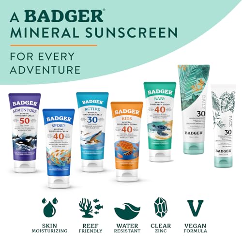 Badger Reef-safe packaging demonstrates eco-friendly, cruelty-free sun care.