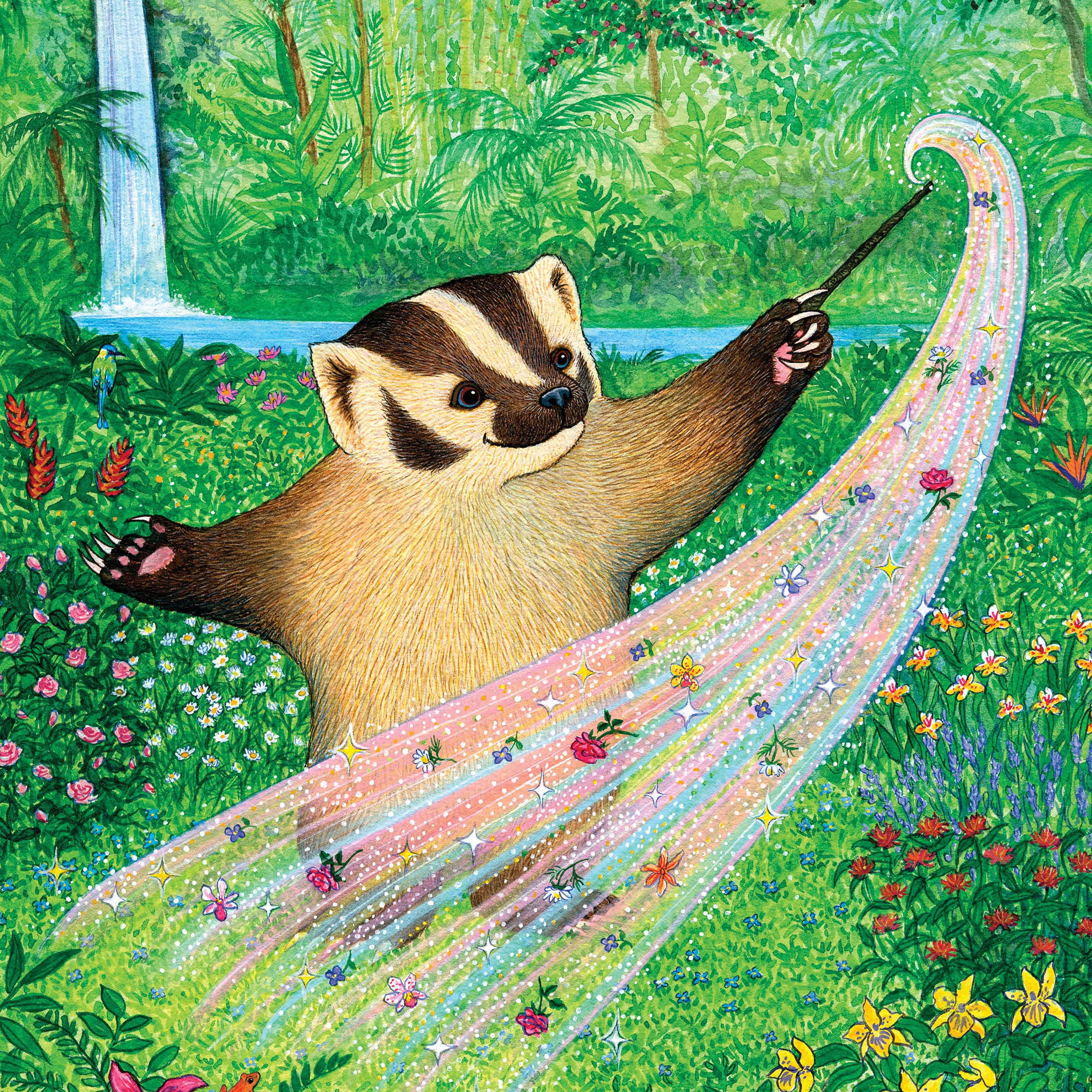 Badger Vanilla Lip Balm ingredients list shows olive oil and aloe.