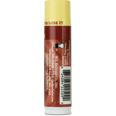 Badger Vanilla Lip Balm packaging highlights clean ingredients and natural appeal.