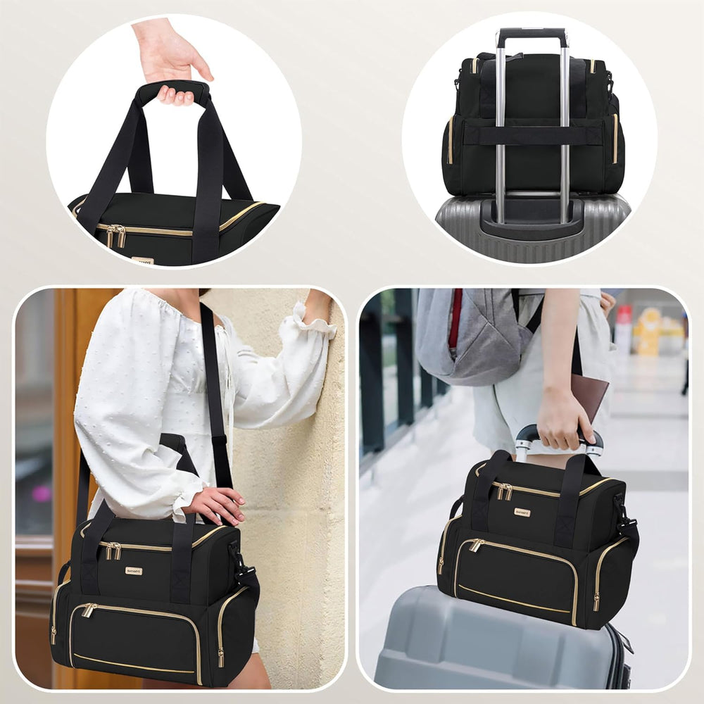 BAFAMYE premium nylon material protects cosmetics from dust and wear.