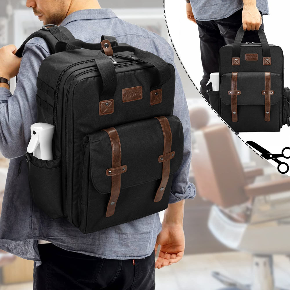 BAFASO compact dimensions and sturdy construction suit freelance barbers on the road.