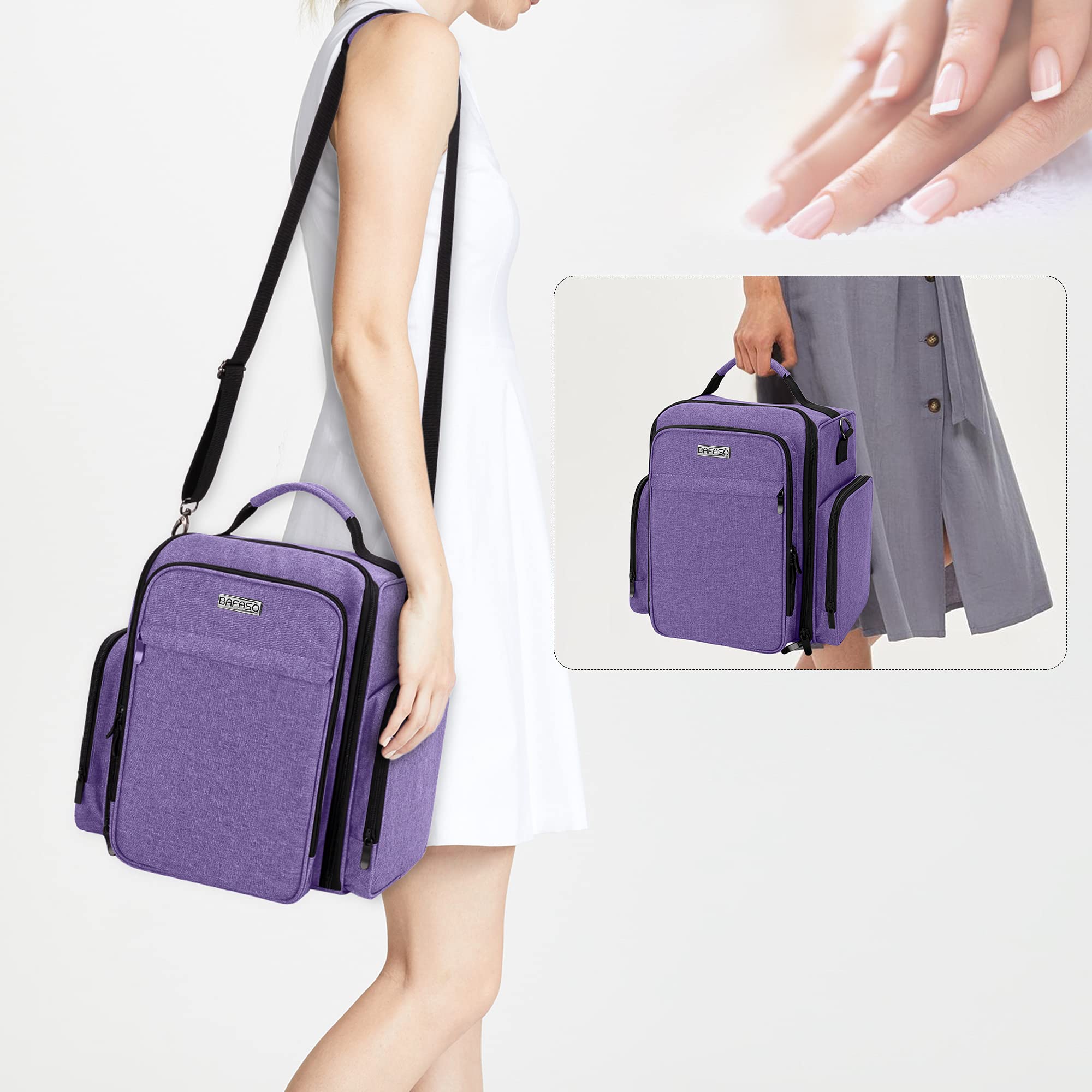 BAFASO organizer compact closed dimensions keep a tidy station