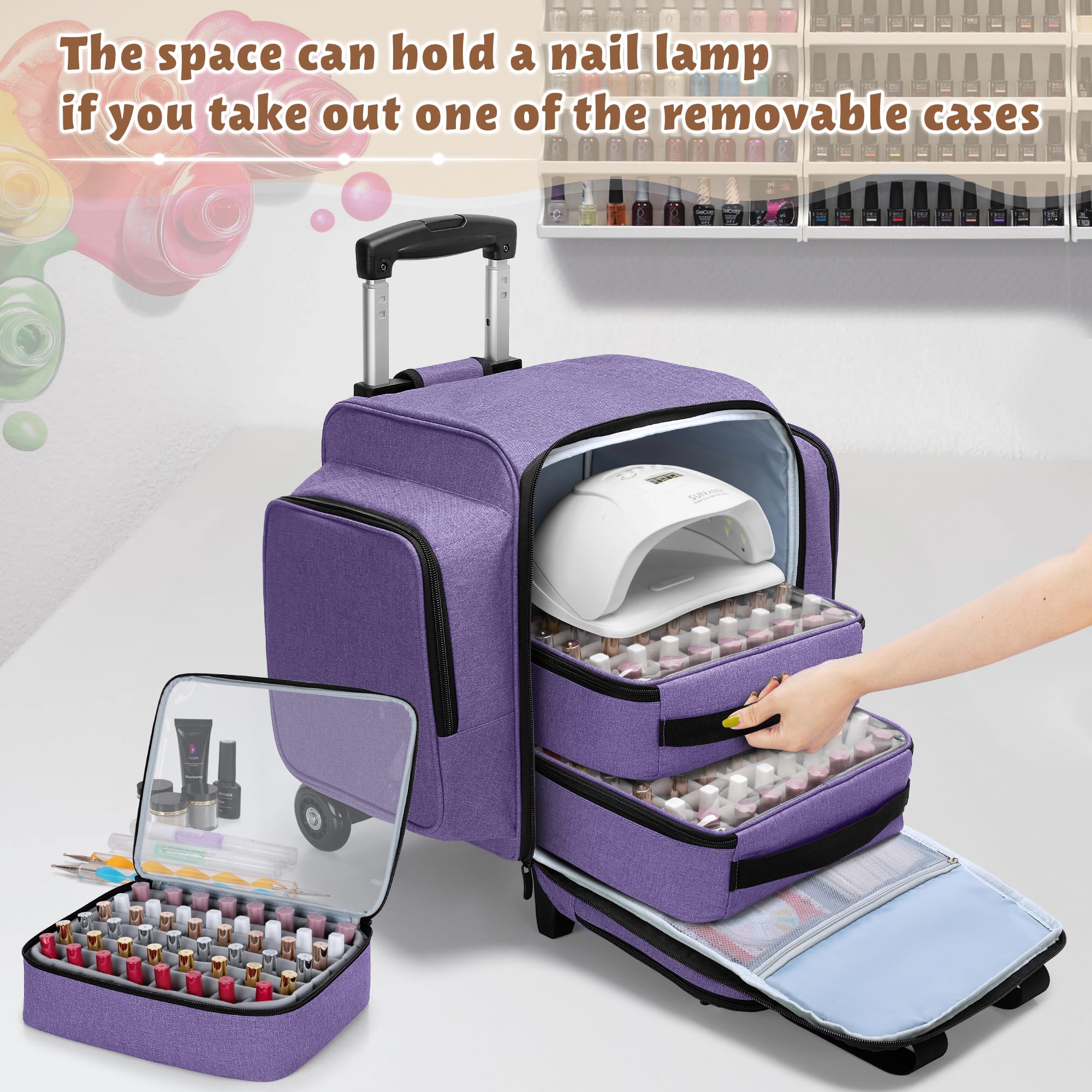BAFASO side pockets hold remover and dotting tools for quick access