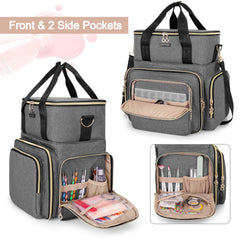 BAFASO side pockets store dip powders and brushes for quick access