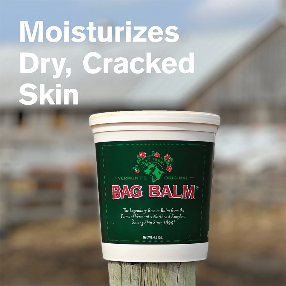 Bag Balm dry hands formula offers fast relief that lasts after washing.
