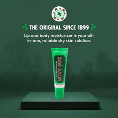 Bag Balm lip balm tubes close-up showing easy lip care
