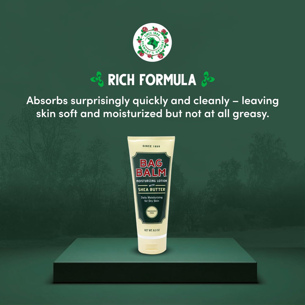 Bag Balm Moistuzing lotion for extremely dry skin with jojoba enrichment