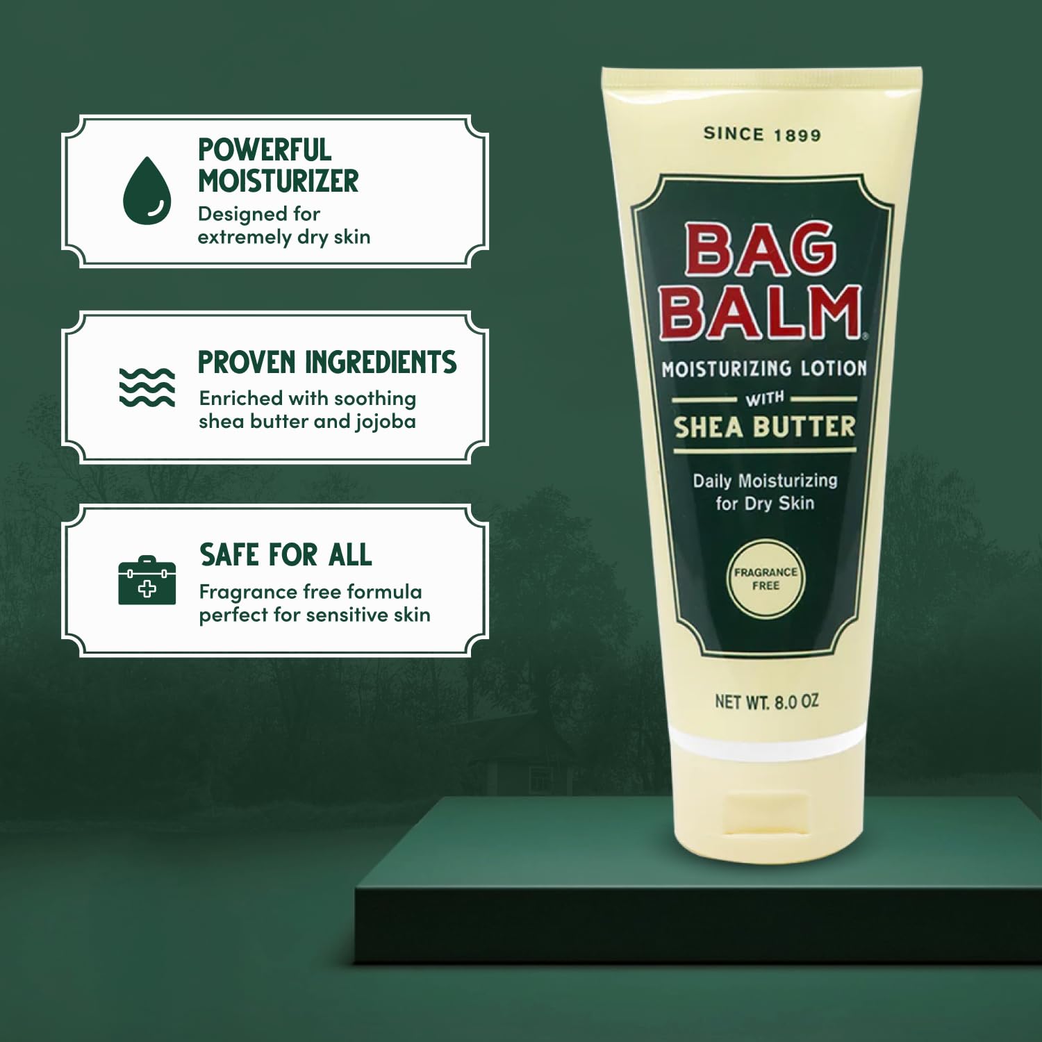 Bag Balm Moistuzing pack of 2 tubes for convenient daily use