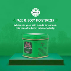 Bag Balm Original Ointment on counter suggesting home use for dry skin care