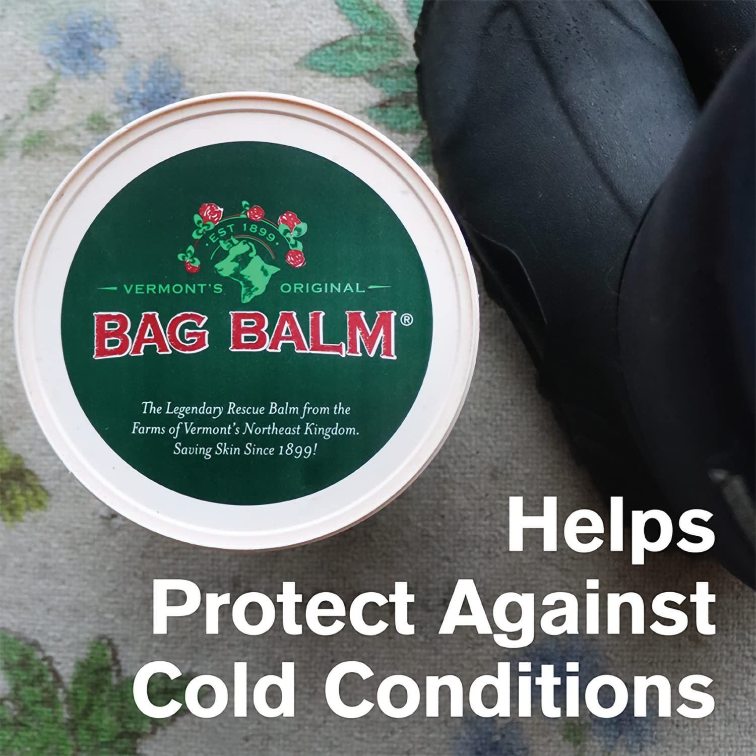 Bag Balm tattoo care support helps soften skin around inked areas.