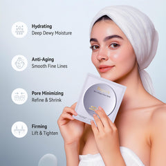 Bagavs mascarilla antiarrugas elevación facial con colágeno real para firmeza visible