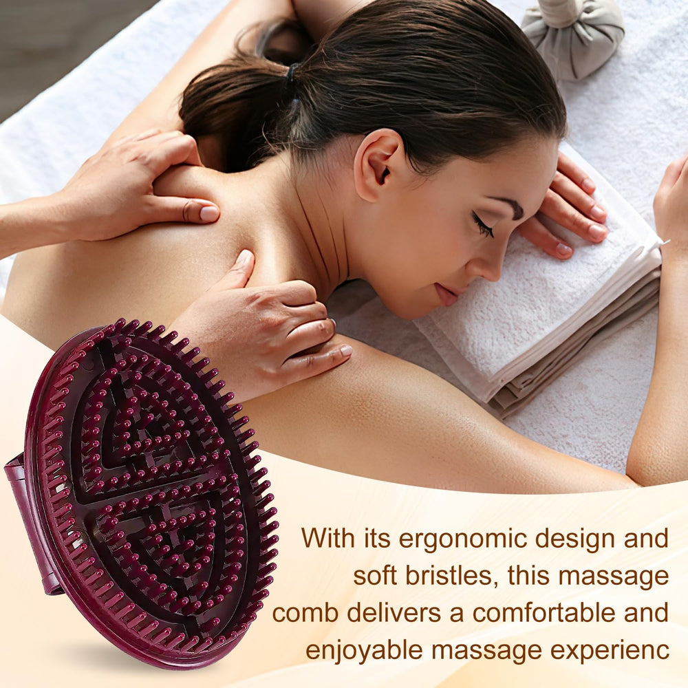 Bagistes Meridian Brush Massage travel-friendly compact design for on-the-go use.
