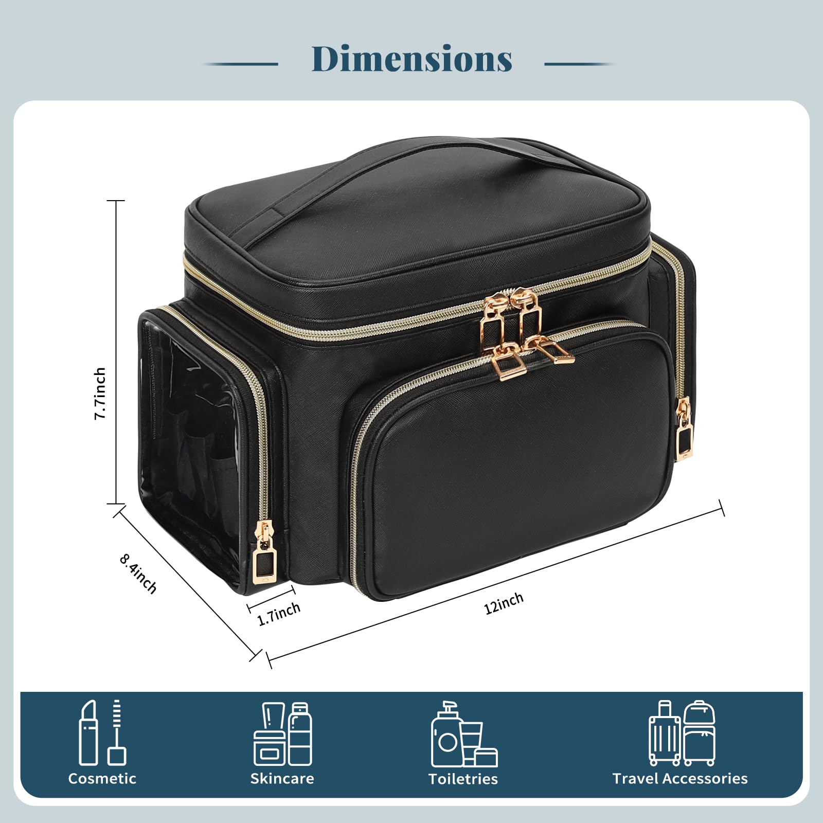Bagmoly waterproof leather material image emphasizes durability and protection during travel