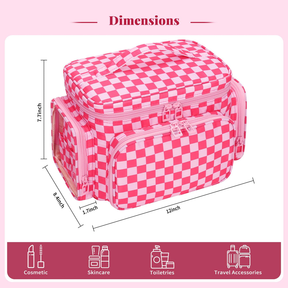 Bagmoly durable double-zip design ensures smooth opening and closing.