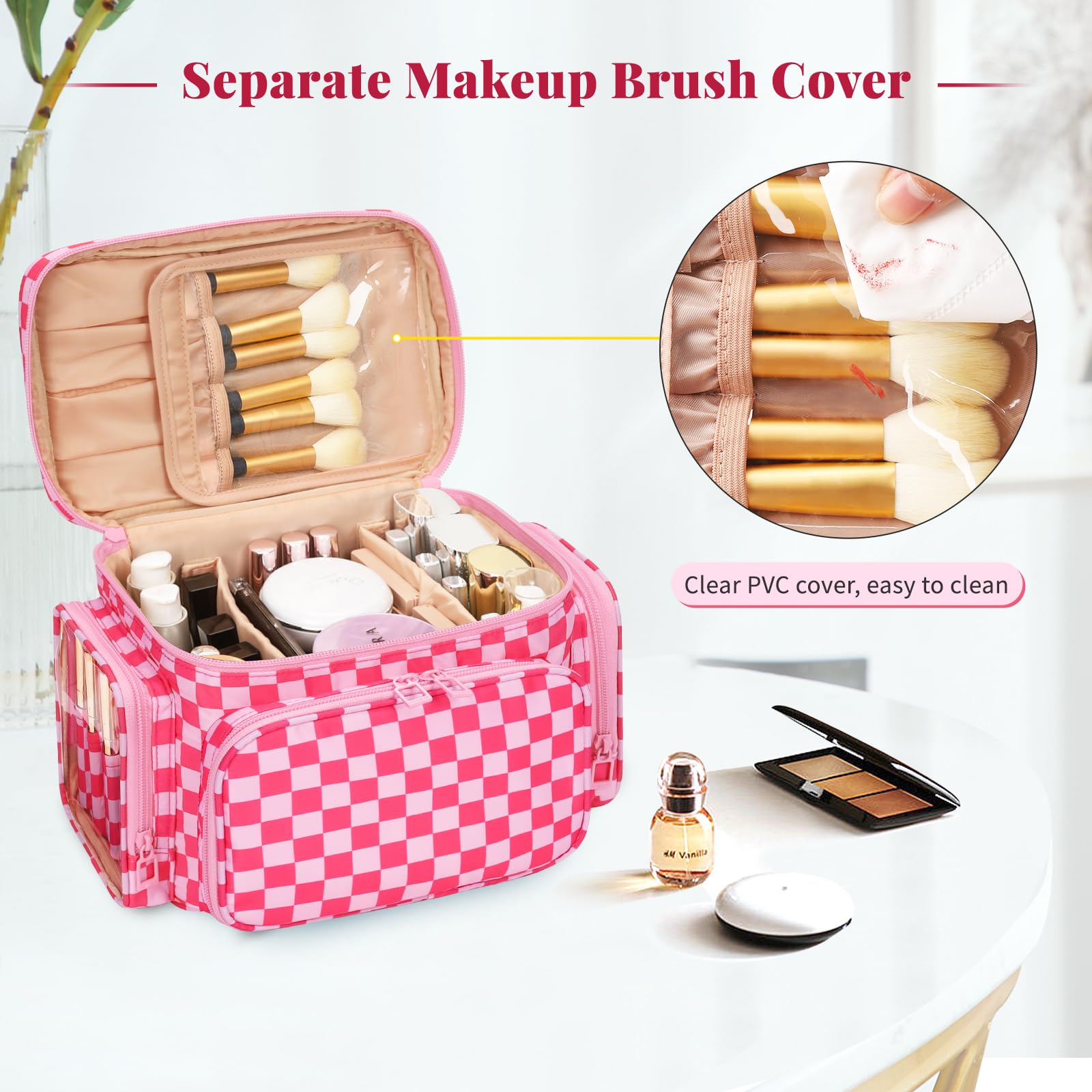 Bagmoly front-pocket layout keeps lipsticks and small items within quick reach.