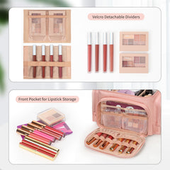 Bagmoly side pockets ideal for travel-size toiletries and small accessories.