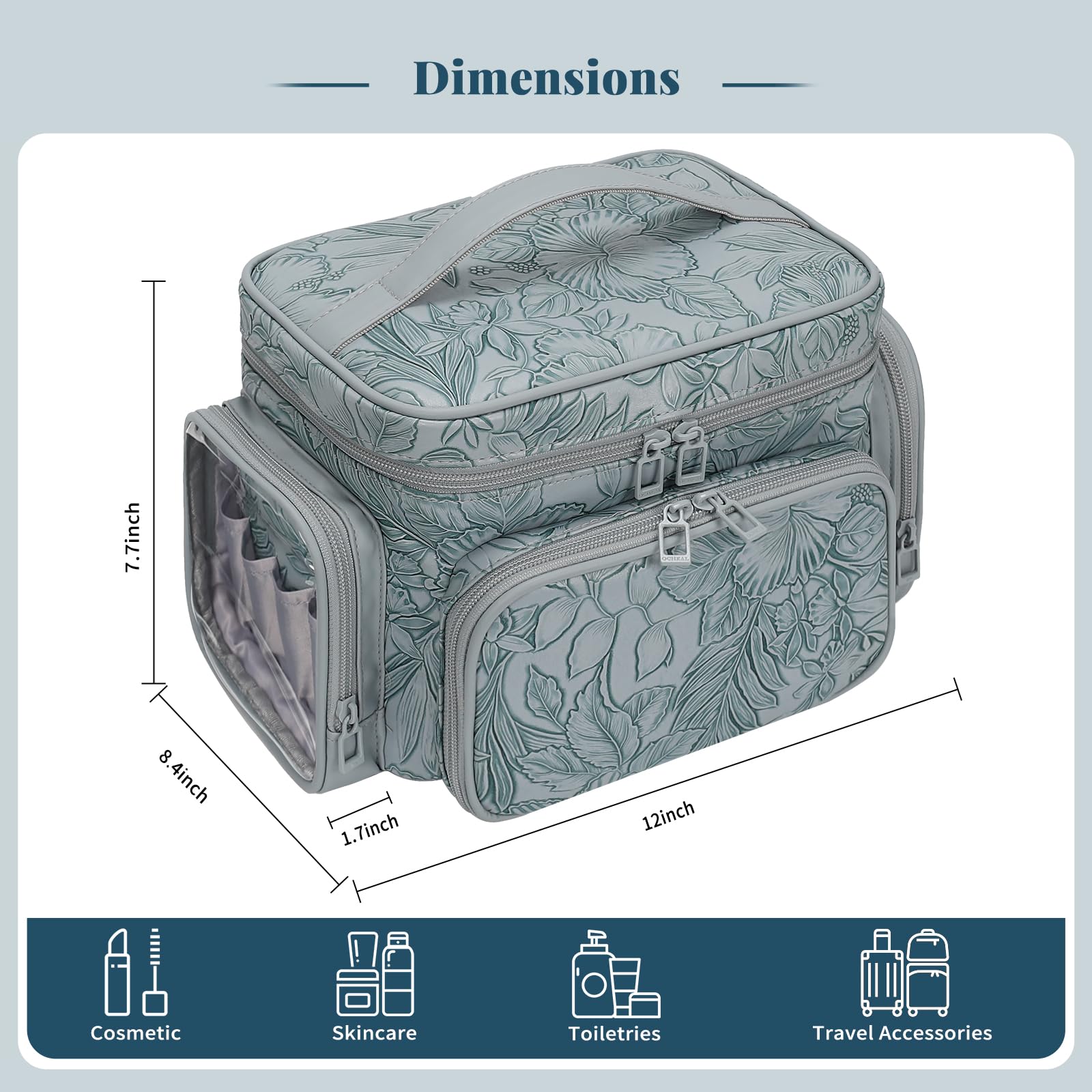Bagmoly waterproof pu leather image signals durability and spill resistance.