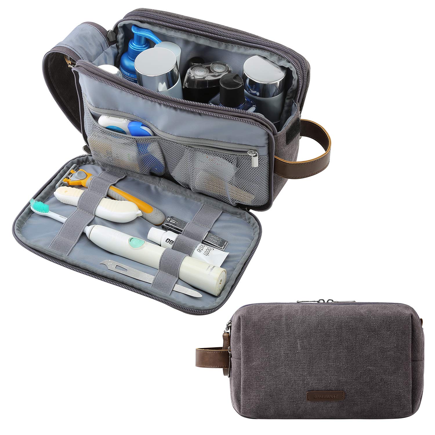 Bagsmart bolsa de higiene con capacidad mediana para viaje corto