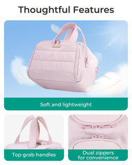 BAGSMART Crush Puffy bag in Taslan fabric offers soft, premium portability.