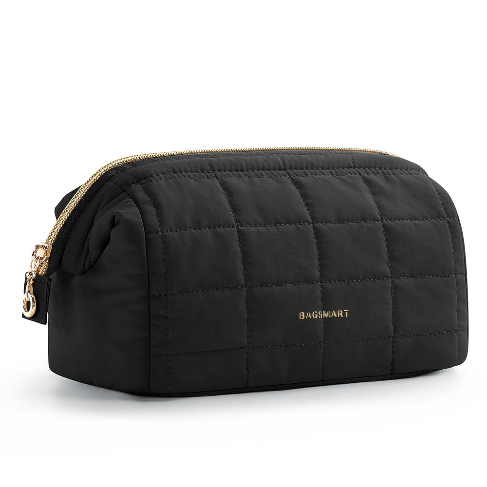 BAGSMART makeup bag wide opening for quick item access