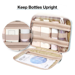 BAGSMART double-zipper closure enables fast item retrieval during busy mornings.