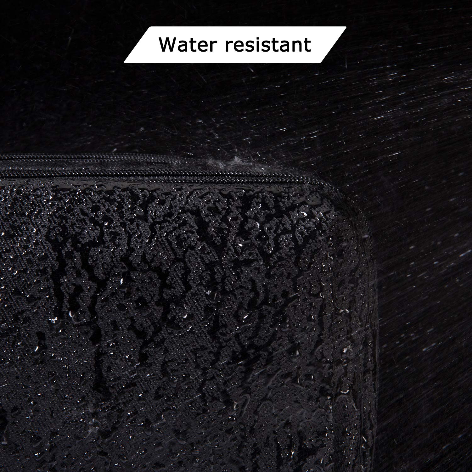BAGSMART front waterproof pocket keeping wet items separate during trips