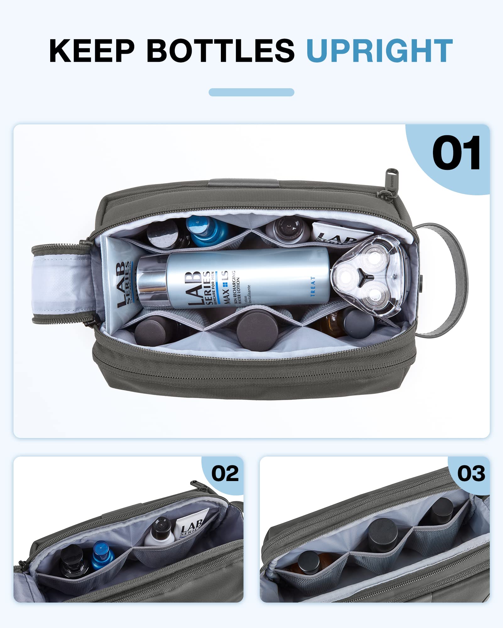 BAGSMART Toiletry Bag gift-ready packaging ideal for travelers
