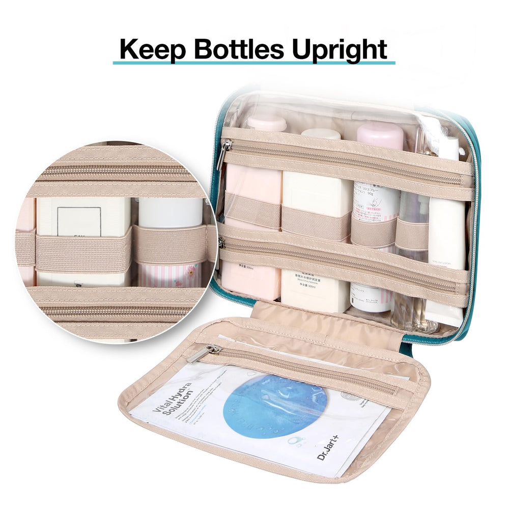BAGSMART transparent sides offer quick view of contents for fast packing.