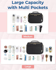 BAGSMART travel bag handle and two-way zip provide versatile portability
