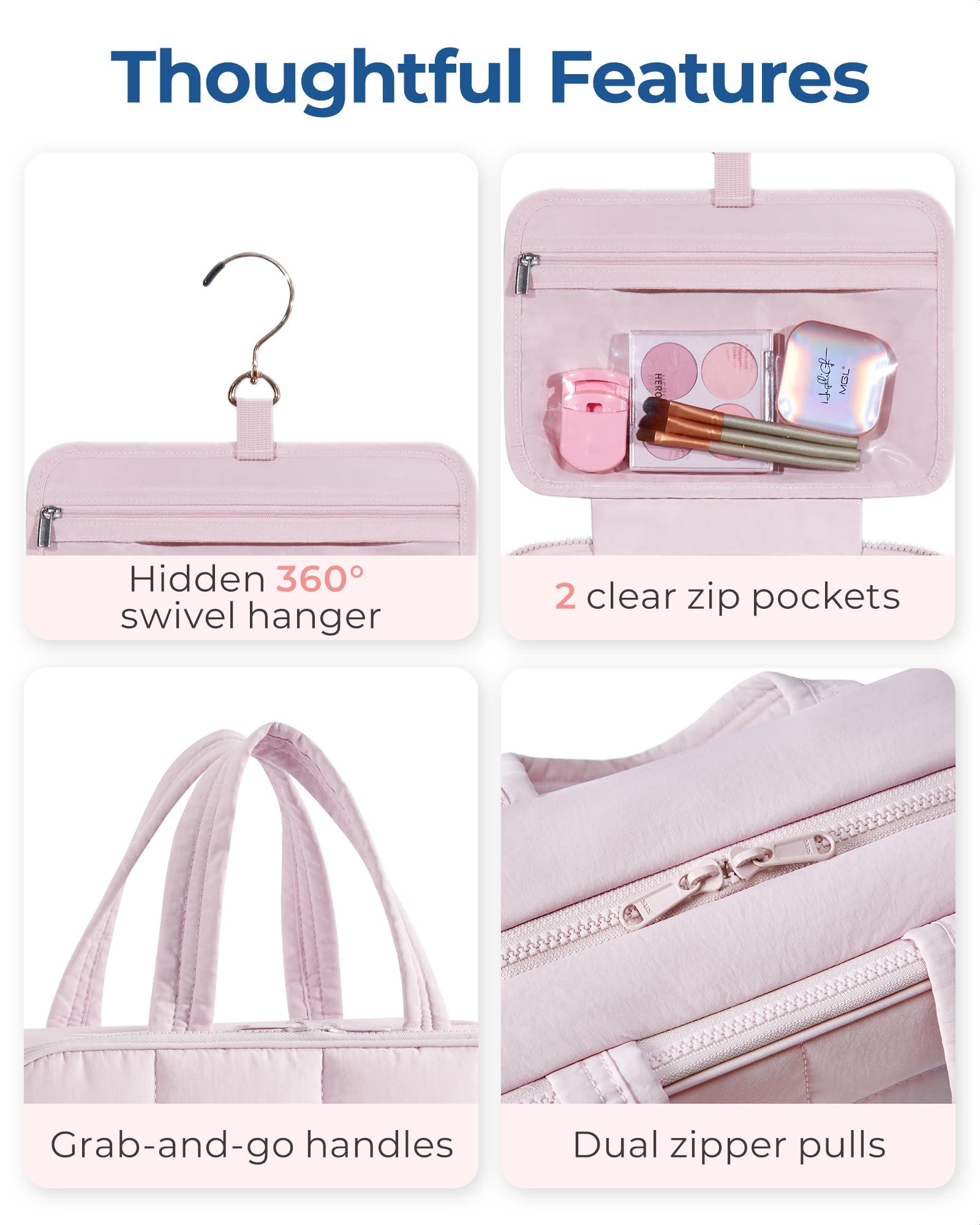 BAGSMART transparent sides provide clear overview of contents