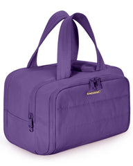 BAGSMART travel toiletry bag wide opening for quick, organized access on trips.