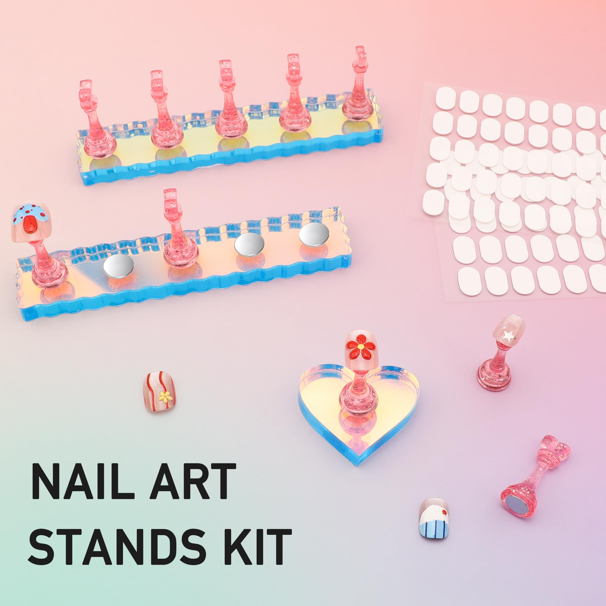BAGTeck magnetic nail holder with strong attraction for easy setup.