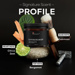 BAHAWAT leave-in-conditioner-barbershop-scent bottle ready for easy daily grooming
