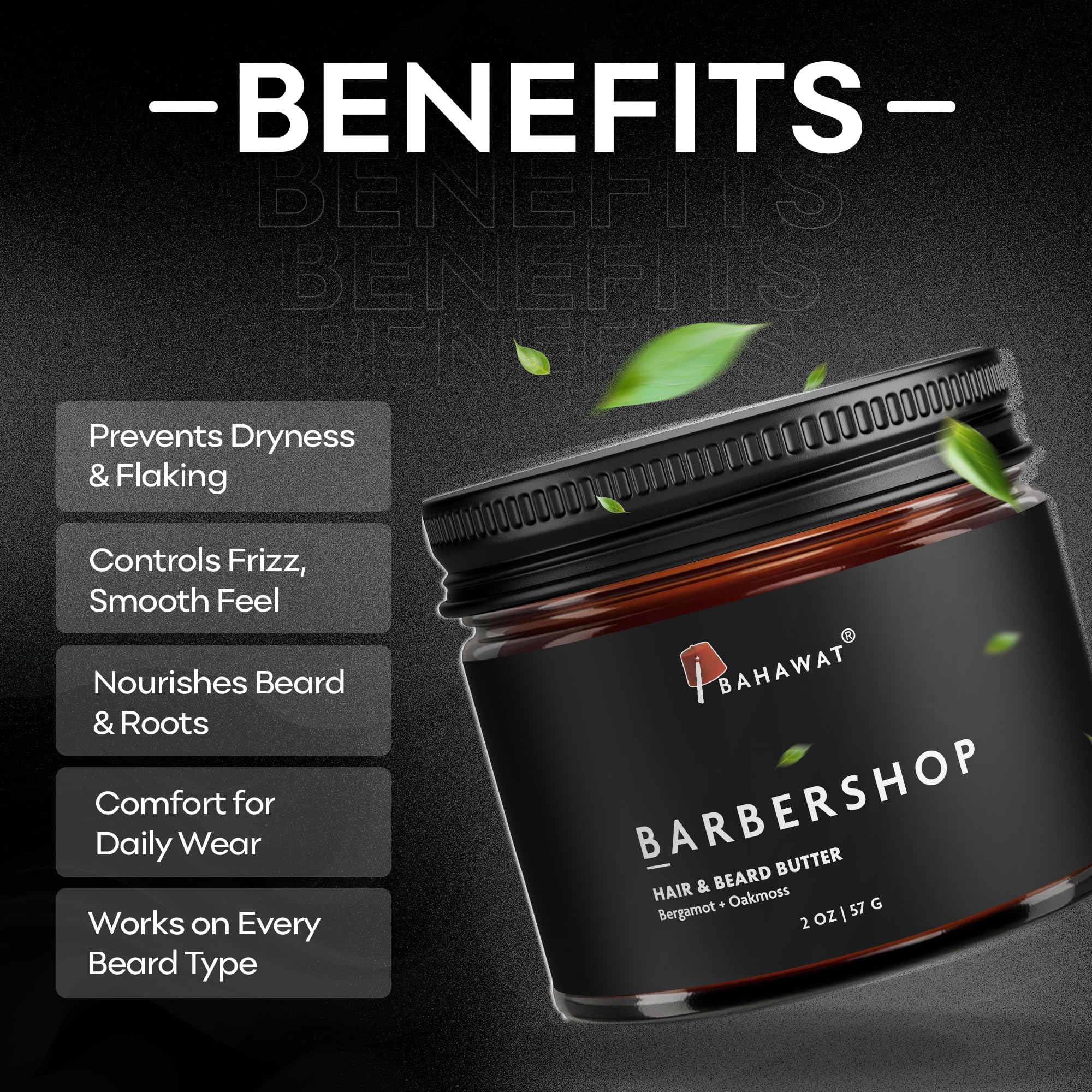 BAHAWAT natural-ingredient-oil-blend delivers nourishing beard and hair hydration