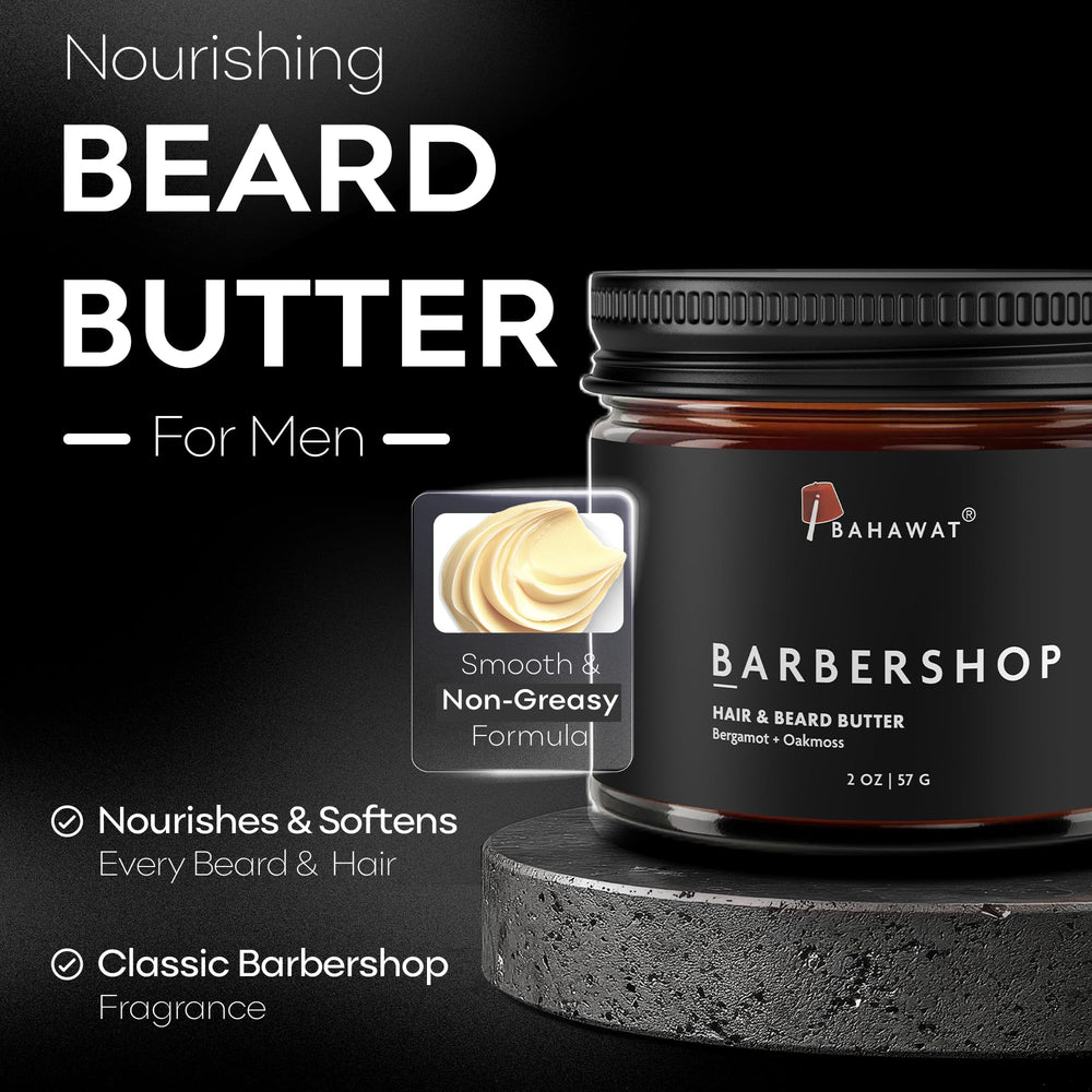 BAHAWAT zero-grit-butter showcases smooth texture for mess-free styling