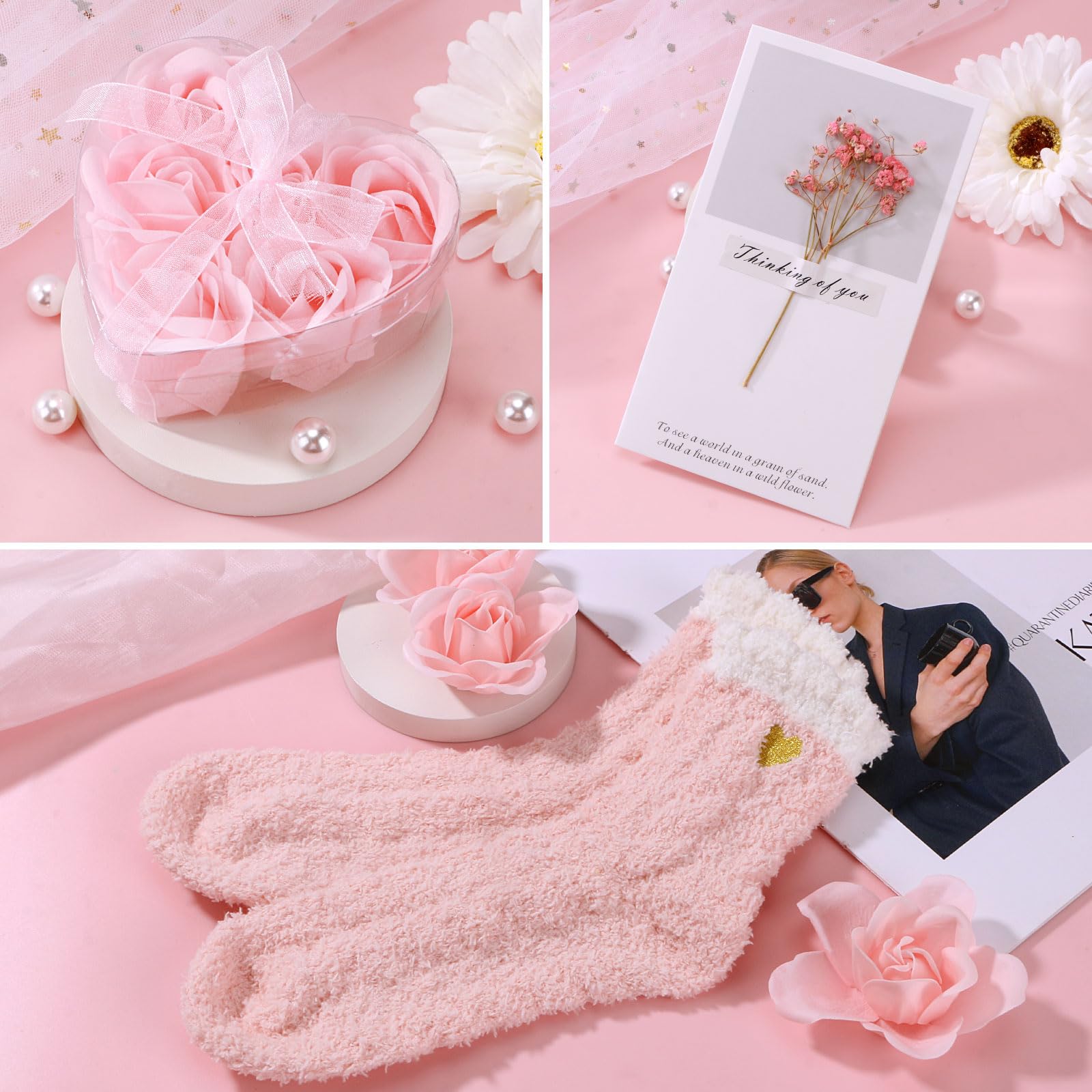 BaiCai luxurious flannel blanket and elegant gift box for a comforting night-in.
