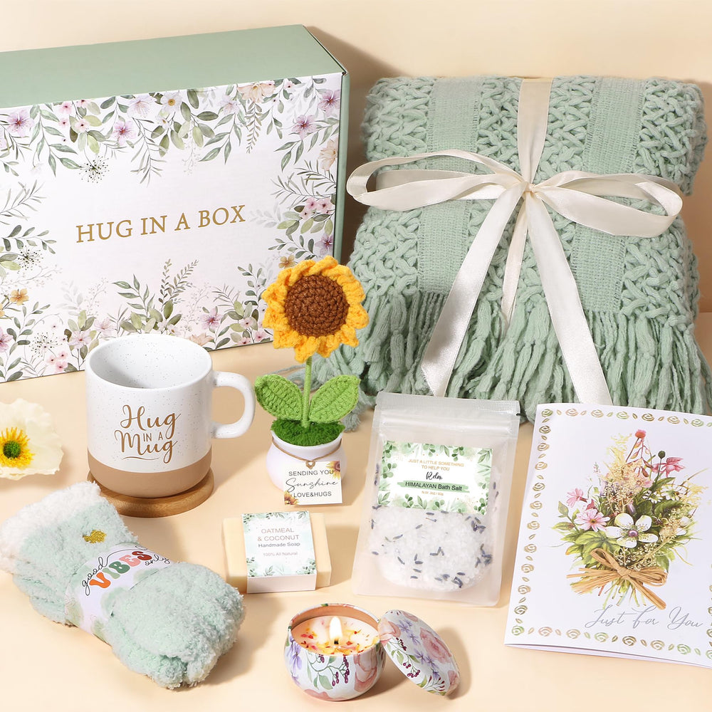 Baicai gift box and card symbolize thoughtful care for any occasion