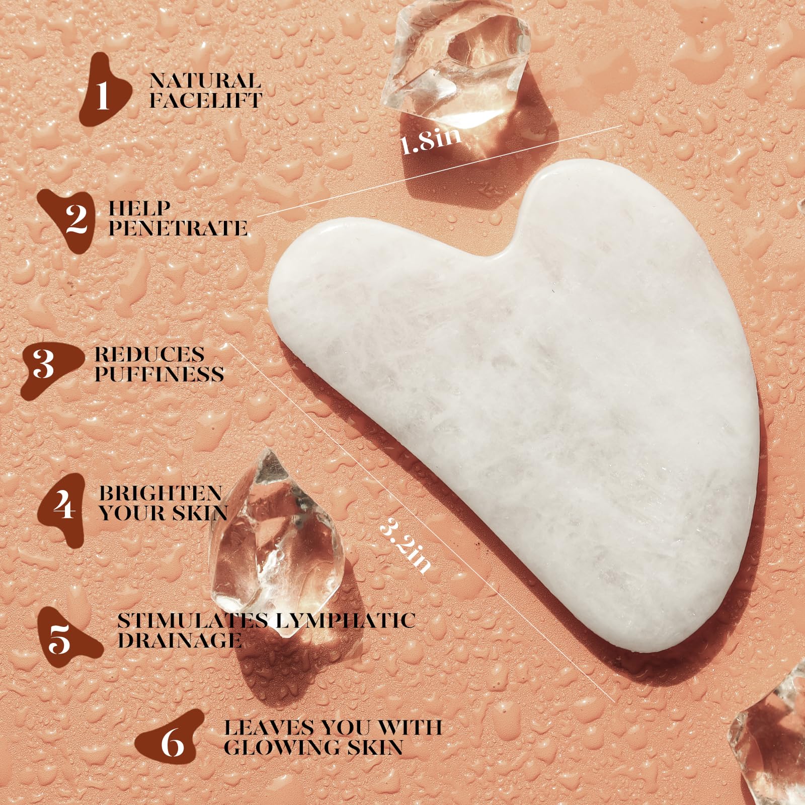 BAIMEI IcyMe Jade Roller cooling cheeks for puffiness relief