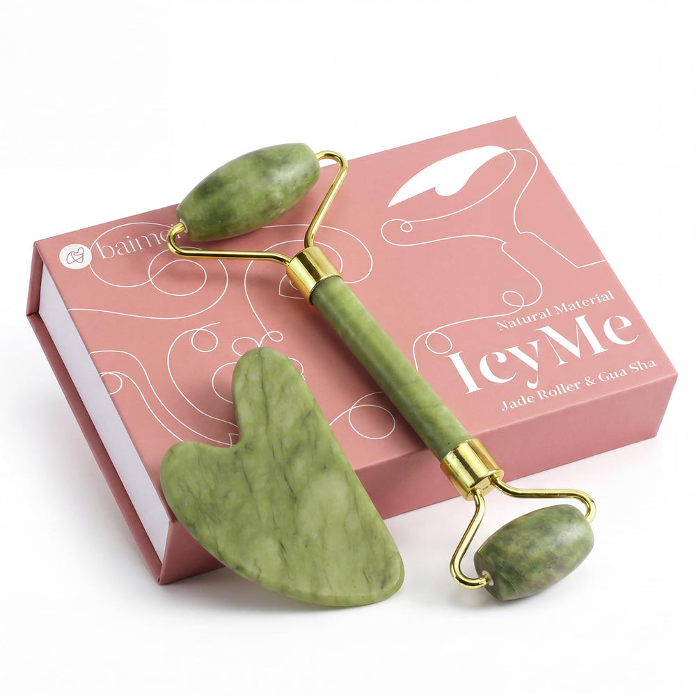 BAIMEI front view of boxed IcyMe set showing gift-ready presentation