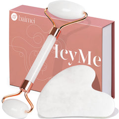 BAIMEI IcyMe Jade Roller close-up for cooling facial massage