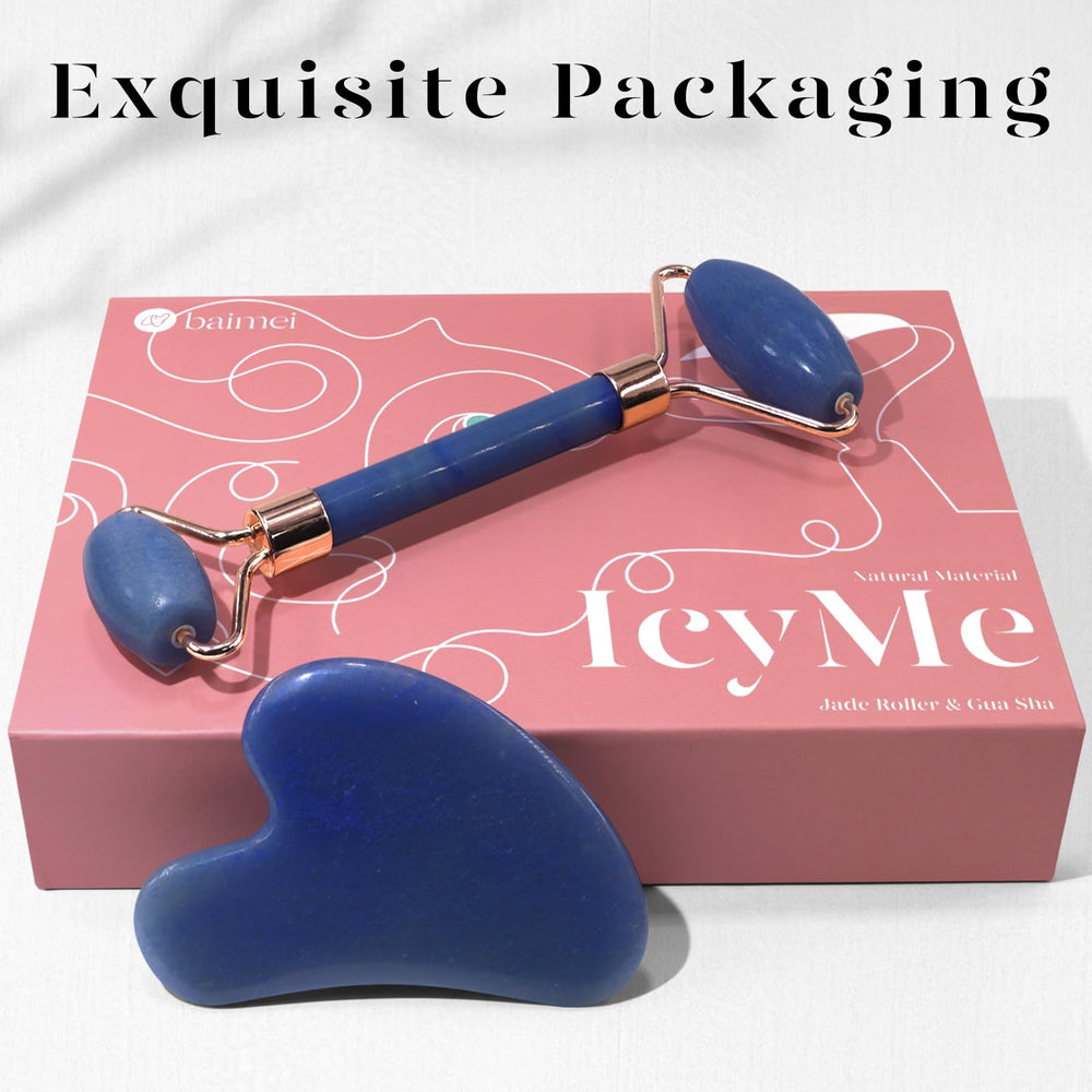BAIMEI IcyMe non-squeaky massage stone ensures smooth gliding