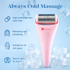 Baimei IcyMe pore-tightening action close-up on skin