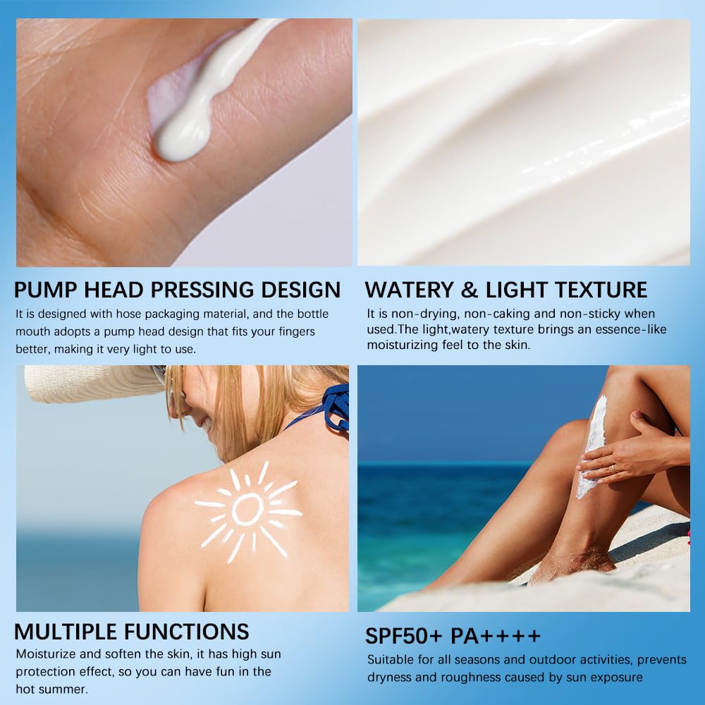 BAISEN DIARY centella sunscreen no white cast after blending