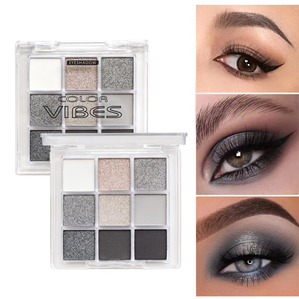 BAISEN DIARY Dark Punk Smoky compact size fits travel vanity.