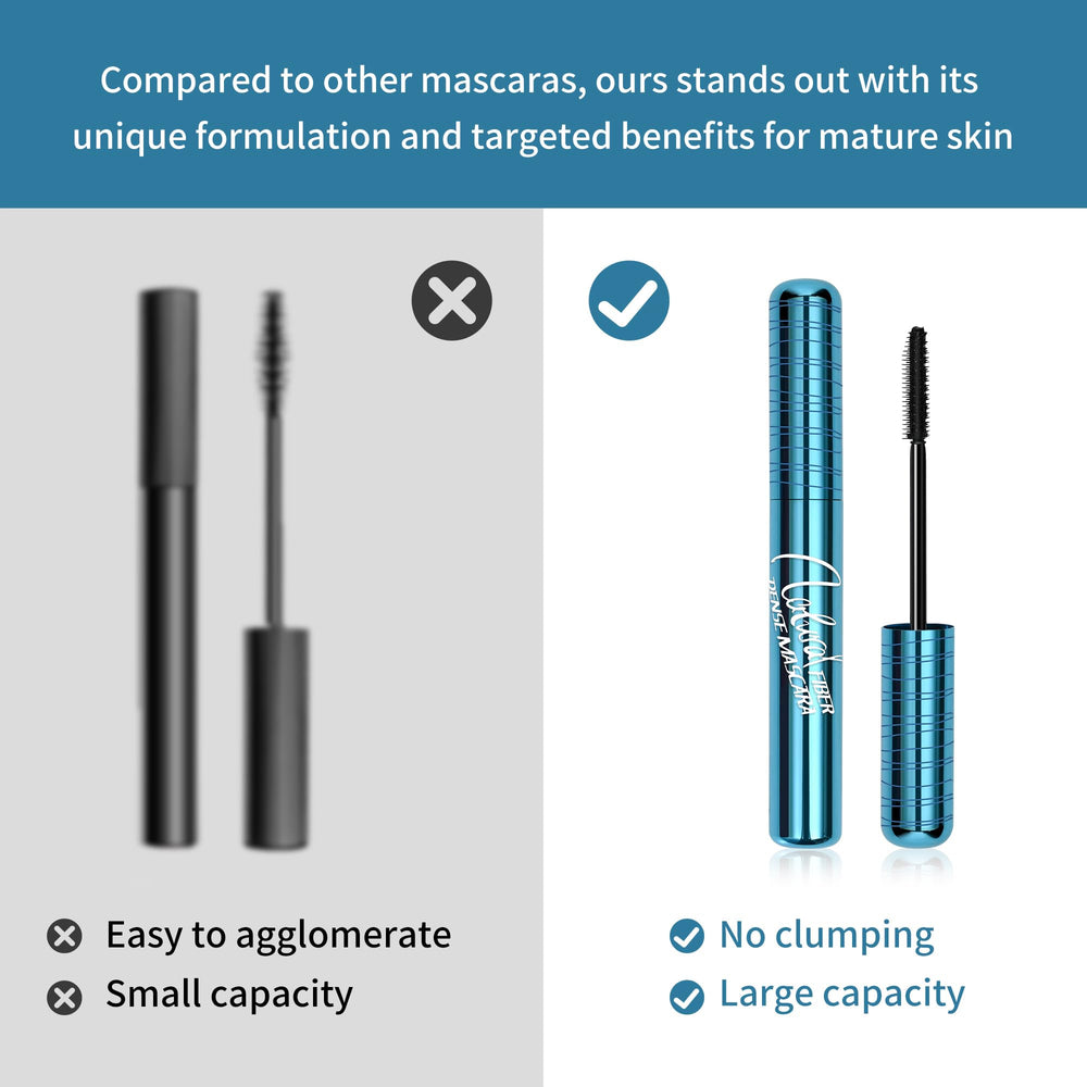 BAISEN DIARY hypoallergenic mascara formula gentle on sensitive eyes.
