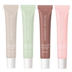 BAISEN DIARY lip butter four-pack front view shows portable hydration for daily lips